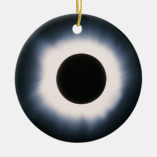 Totaal zonnescherm in zwart-wit keramisch ornament