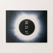 Totaal zonnescherm in zwart-wit legpuzzel (Horizontaal)