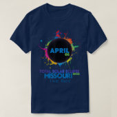 Totaal zonnescherm Missouri 2024 Kleurrijk Totaal T-shirt (Design voorkant)