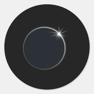 Totaal zonnespiegels Amerikaanse vlag 04.0 Ronde Sticker