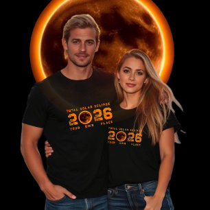 Totaal Zonsverduistering 2026 T-Shirt