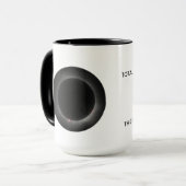 Totaal Zonsverduistering Naam Datum Plaats Mok (Voorkant links)