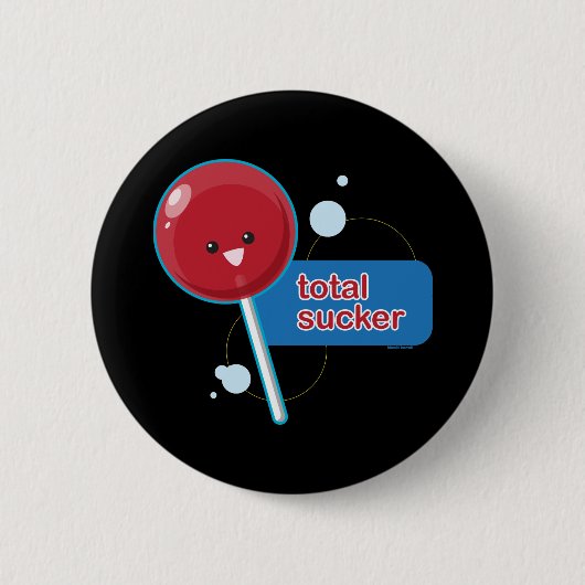 Totaal zuiger... ronde button 5,7 cm (Voorkant)
