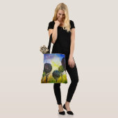 Totaalprint-tas 'Whimsical Forest' Tote Bag (Op model)