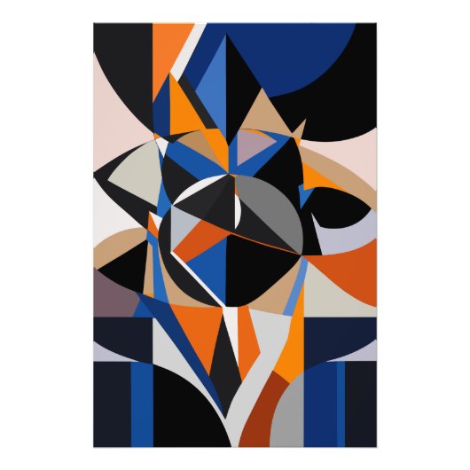 Total Abstraction Foto Afdruk (Voorkant)