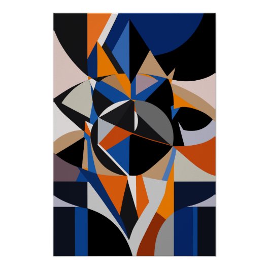Total Abstraction Perfect Poster (Voorkant)