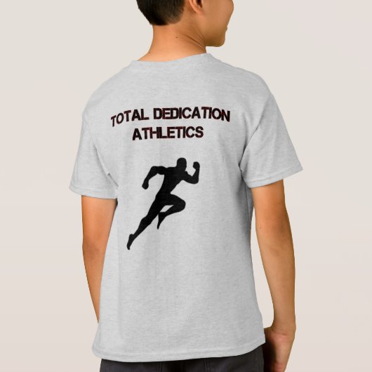 Total Dedication Athletics T-shirt (Achterkant)