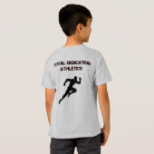 Total Dedication Athletics T-shirt (Achterkant volledig)