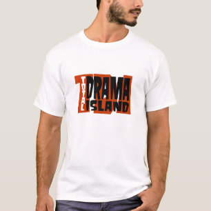 Total Drama Island Retro Stijl Grafische T-Shirt 