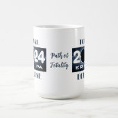 Total Eclipse Erie PA 2024 Pad van Totaliteit Koffiemok (Center)