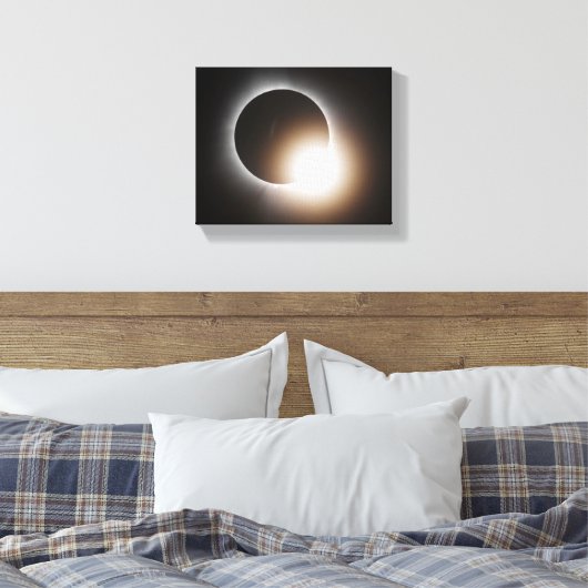 Total Eclipse Ind. | Canvas Afdruk (Insitu (Slaapkamer))