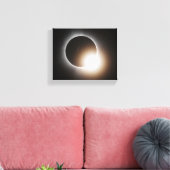 Total Eclipse Ind. | Canvas Afdruk (Insitu (Woonkamer))