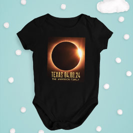 Total Eclipse Texas 2024 gepersonaliseerd Romper