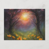 Total Eclipse van de Sun Custom BRIEFKAART (Voorkant)