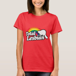 TOTAL LESBIAN BEAVER - WIT - (2).png T-shirt