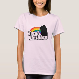TOTAL LESBIAN CAT -.png T-shirt