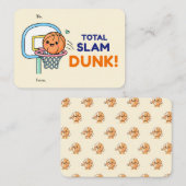 Total Slam Dunk Valentine Flat Note Card Notitiekaartje (Voorkant / Achterkant)