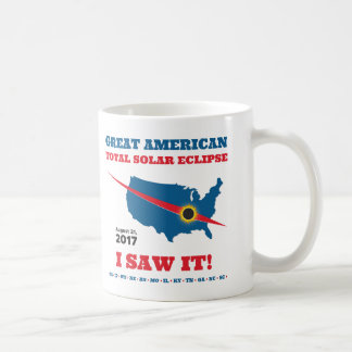 Total Solar Eclipse - 2017 - ik zag het! Koffiemok