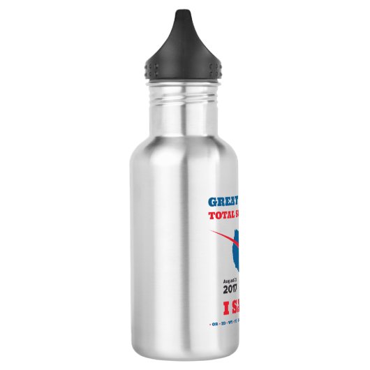 Total Solar Eclipse - 2017 - ik zag het! Waterfles (Links)