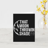 Total Solar Eclipse 2017 Moon Illustration Kaart (Gele Bloem)