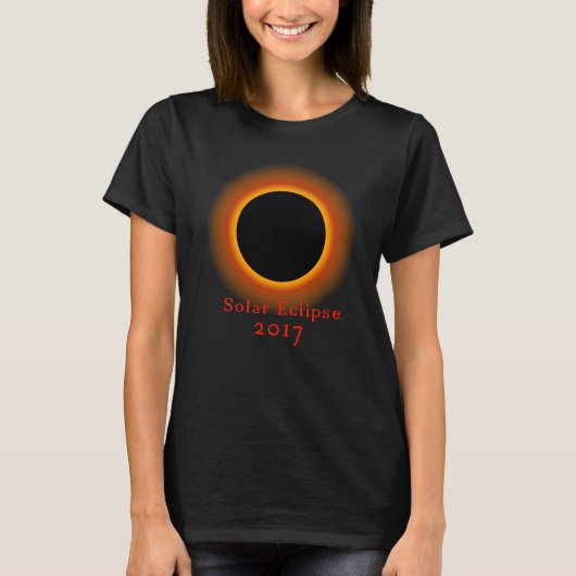 Total Solar Eclipse 2017 T-shirt (Voorkant)