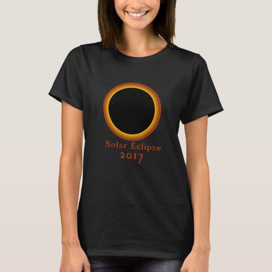 Total Solar Eclipse 2017 T-shirt (Voorkant)