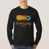 Total Solar Eclipse 2024 T-shirt (Voorkant)