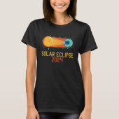 Total Solar Eclipse 2024 T-shirt (Voorkant)