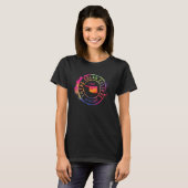 Total Solar Eclipse 2024 USA Oklahoma Idabel Total T-shirt (Voorkant volledig)