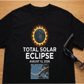Total Solar Eclipse 2026 , August 12 Totality  T-shirt