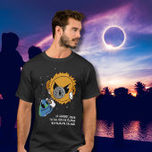 Total Solar Eclipse 2026 Iceland Photobomb T-shirt