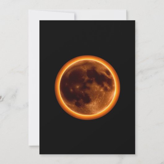 Total Solar Eclipse 2026 Kaart (Achterkant)