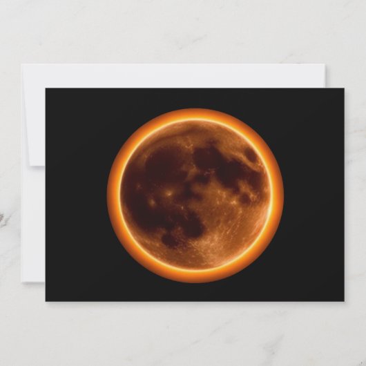 Total Solar Eclipse 2026 Kaart (Achterkant)