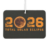 Total Solar Eclipse 2026 Luchtverfrisser (Voorkant)