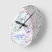 Total Solar Eclipse 2026 Map Ronde Klok (Hoek)