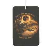 Total Solar Eclipse 2026- Path of Totality Luchtverfrisser (Voorkant)