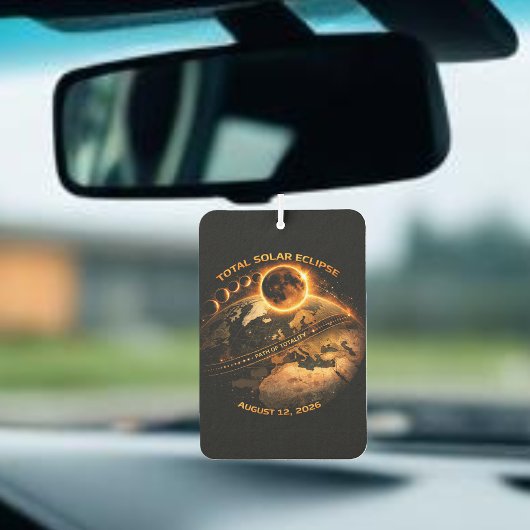 Total Solar Eclipse 2026- Path of Totality Luchtverfrisser