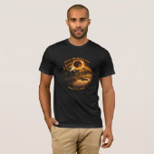 Total Solar Eclipse 2026- Path of Totality T-shirt (Voorkant volledig)