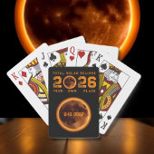 Total Solar Eclipse 2026 Pokerkaarten