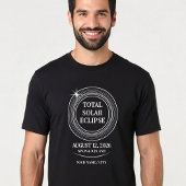 Total Solar Eclipse 2026 Spain Iceland T-shirt