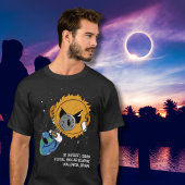 Total Solar Eclipse 2026 Spain Photobomb T-shirt
