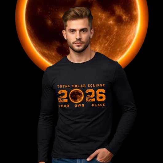 Total Solar Eclipse 2026 T-shirt