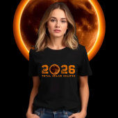 Total Solar Eclipse 2026 T-shirt