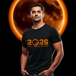 Total Solar Eclipse 2026 T-shirt