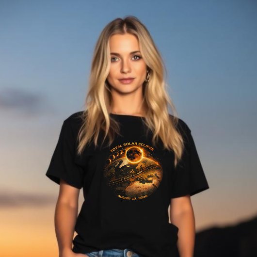 Total Solar Eclipse 2026 T-shirt