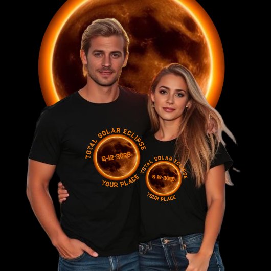 Total Solar Eclipse 2026 T-shirt