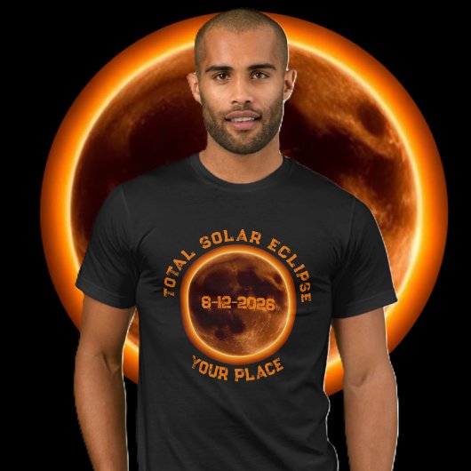 Total Solar Eclipse 2026 T-shirt