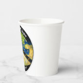 Total Solar Eclipse 2027 Map Papieren Bekers (Links)