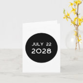 Total Solar Eclipse 2028 New Zealand _1 Kaart (Gele Bloem)