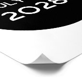 Total Solar Eclipse 2028 New Zealand _1  Poster (Hoek)